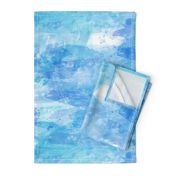 Coastal Blue Watercolor Background Effect