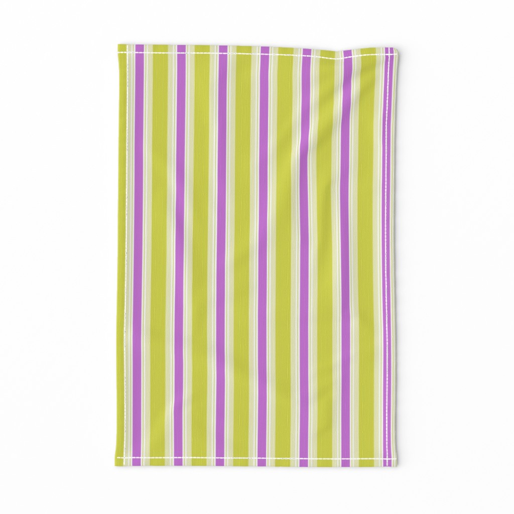 Lilac Canvas Stripes