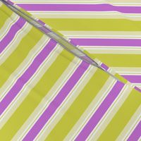 Lilac Canvas Stripes