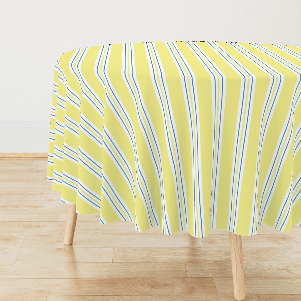 Awning Stripe - yellow