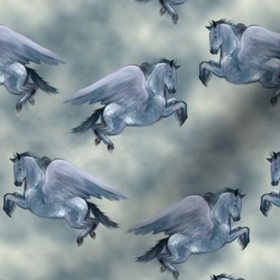 Blue Roan Pegasus