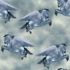 Blue Roan Pegasus