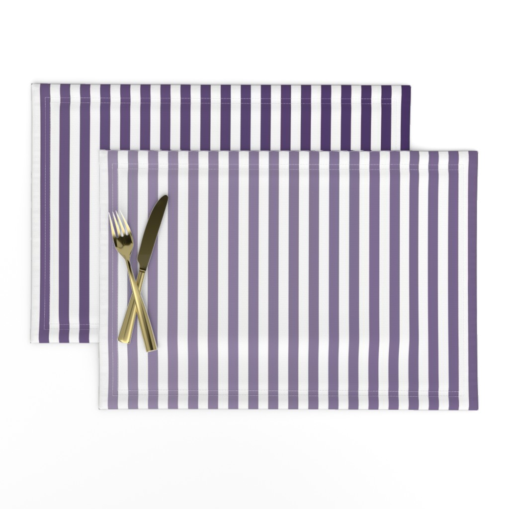 Vintage Violet Ombre Stripe