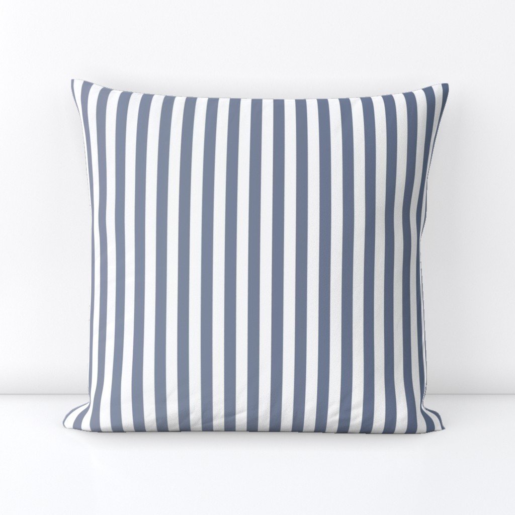 Vintage Navy Ombre Stripe