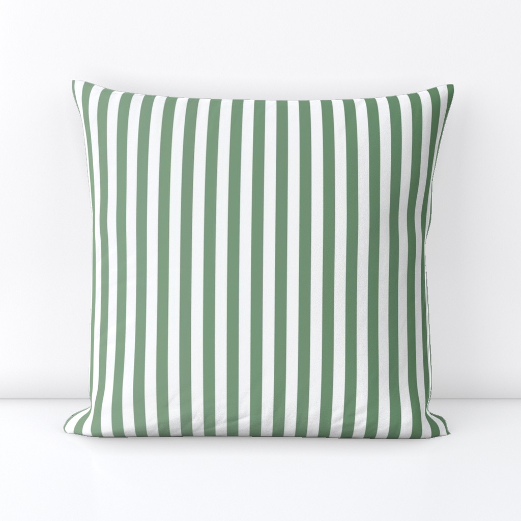 Vintage Green Ombre Stripe