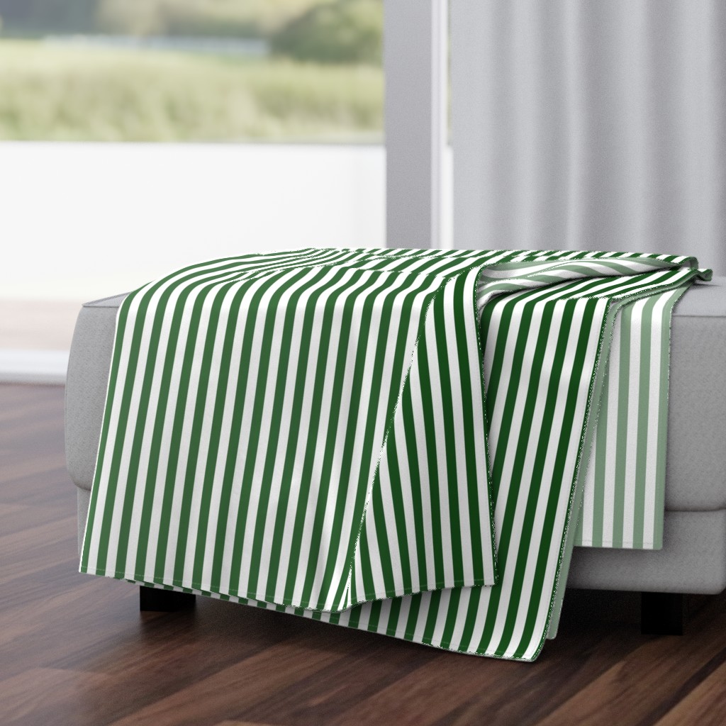 Vintage Green Ombre Stripe