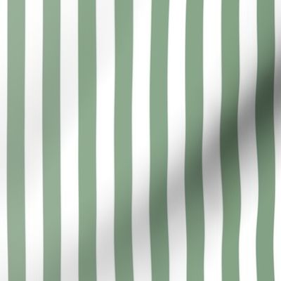 Vintage Green Ombre Stripe