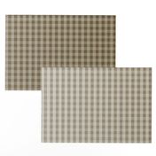 Vintage Brown Ombre Gingham