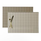 Vintage Brown Ombre Gingham