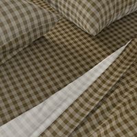 Vintage Brown Ombre Gingham