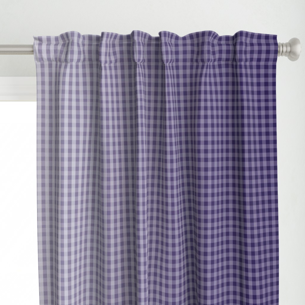 Vintage Violet Ombre Gingham