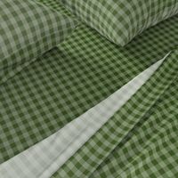 Vintage Olive Ombre Gingham