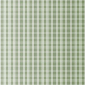 Vintage Olive Ombre Gingham