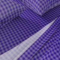 Deep Purple Ombre Gingham