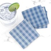 Marine Blue Ombre Gingham