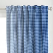 Marine Blue Ombre Gingham
