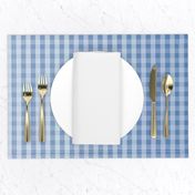 Marine Blue Ombre Gingham