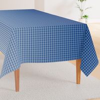 Marine Blue Ombre Gingham