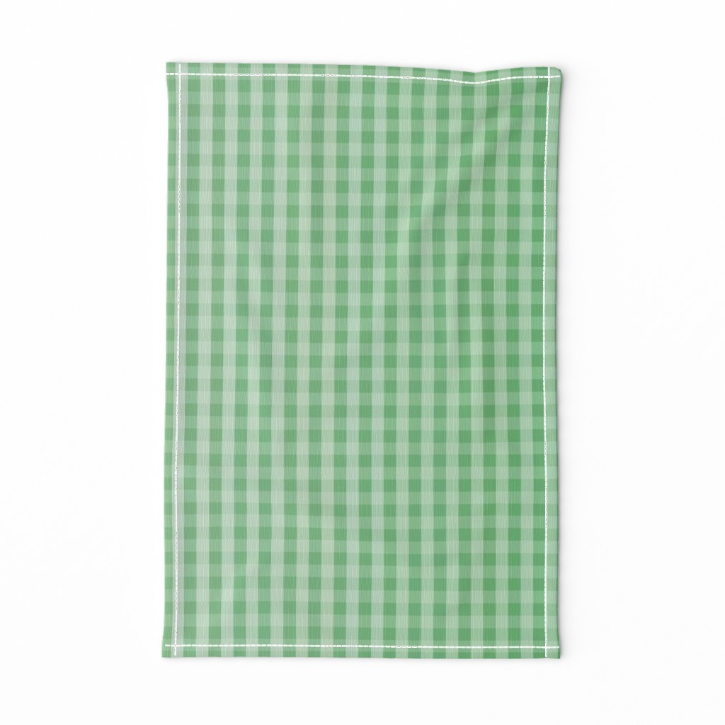 Kelly Green Ombre Gingham