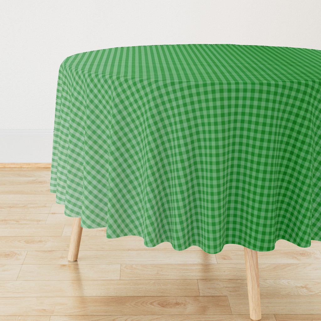 Kelly Green Ombre Gingham