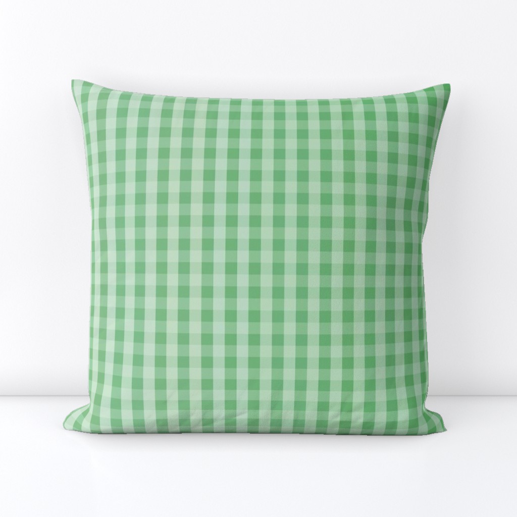 Kelly Green Ombre Gingham