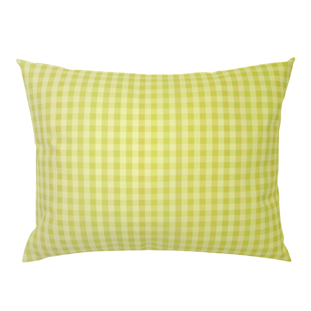 Sunny Yellow Ombre Gingham