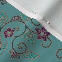 My-beautiful-corner-embroidery-pattern-SMALL-squared-MUTEDFEATHER2-lines-ALT3embroidery-colors-GREYGRNTURQPAPER-MGREYGRN3
