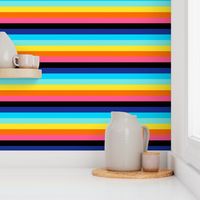 funky bright stripes 1"