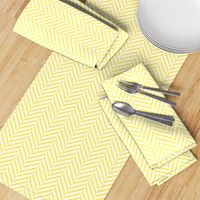 herringbone LG lemon yellow