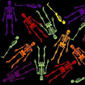 halloween skeletons 
