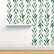 cestlaviv_paintedleaves_rainforestgreenstripe_9x18