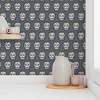 sugar skull hero grey