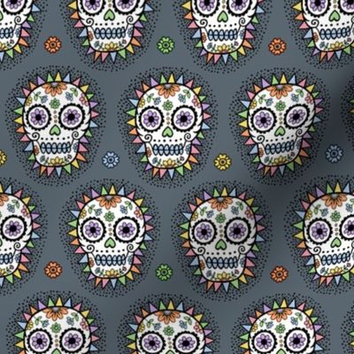 sugar skull hero grey