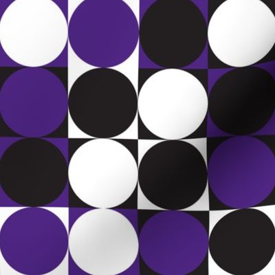 Circles & Squares Purple