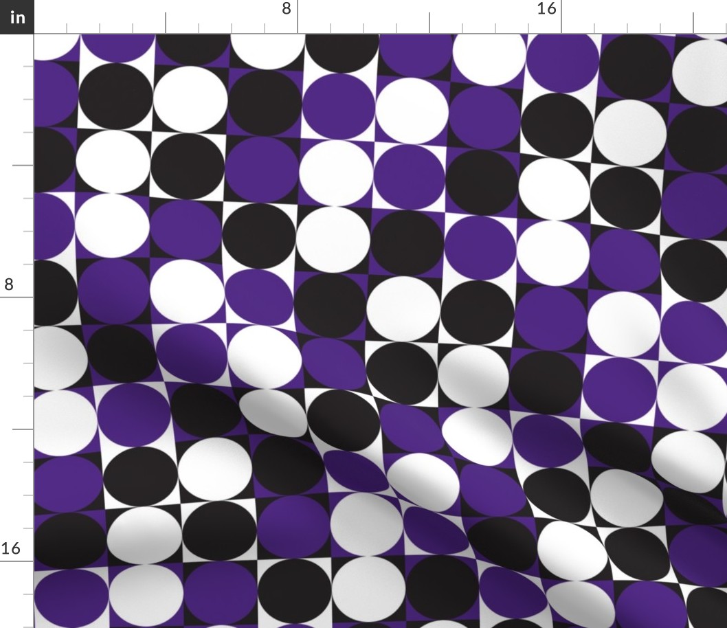 Circles & Squares Purple