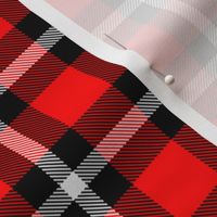 Classic lumberjack, thin white stripe by Su_G