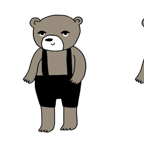 teddy bear // cut and sew plush plushie pillow teddy bear bear 