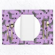 zebra // purple kids safari black and white girls animal africa safari tropical