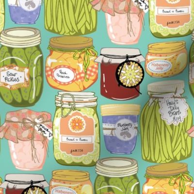 pickles jams and jellies