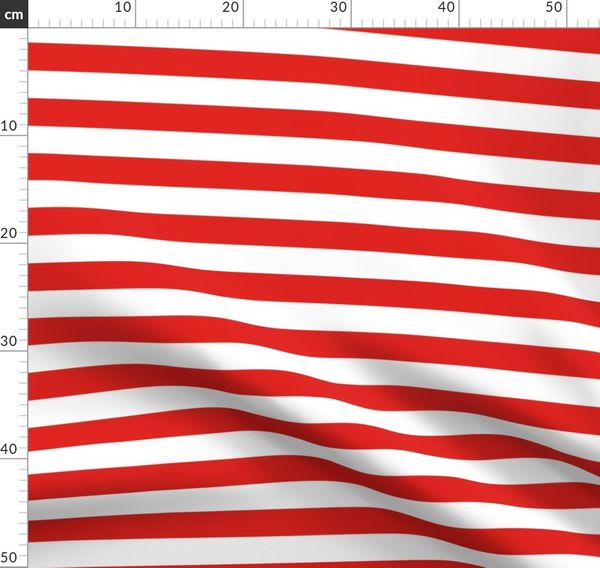 Stripes Horizontal 1 Inch 2 54cm Spoonflower