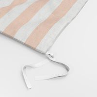 Stripes - Horizontal - 1 inch (2.54cm) - White (#FFFFFF) & Orange (#FF5F00)