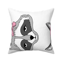 Plush Raccoon by Andrea Lauren 