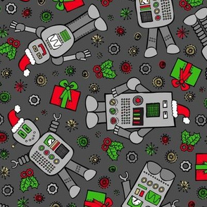 Merry Robots (Dark)