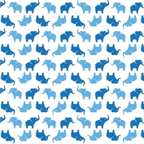 ELEPHANTS - BLUE