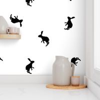 Rabbit Silhouettes