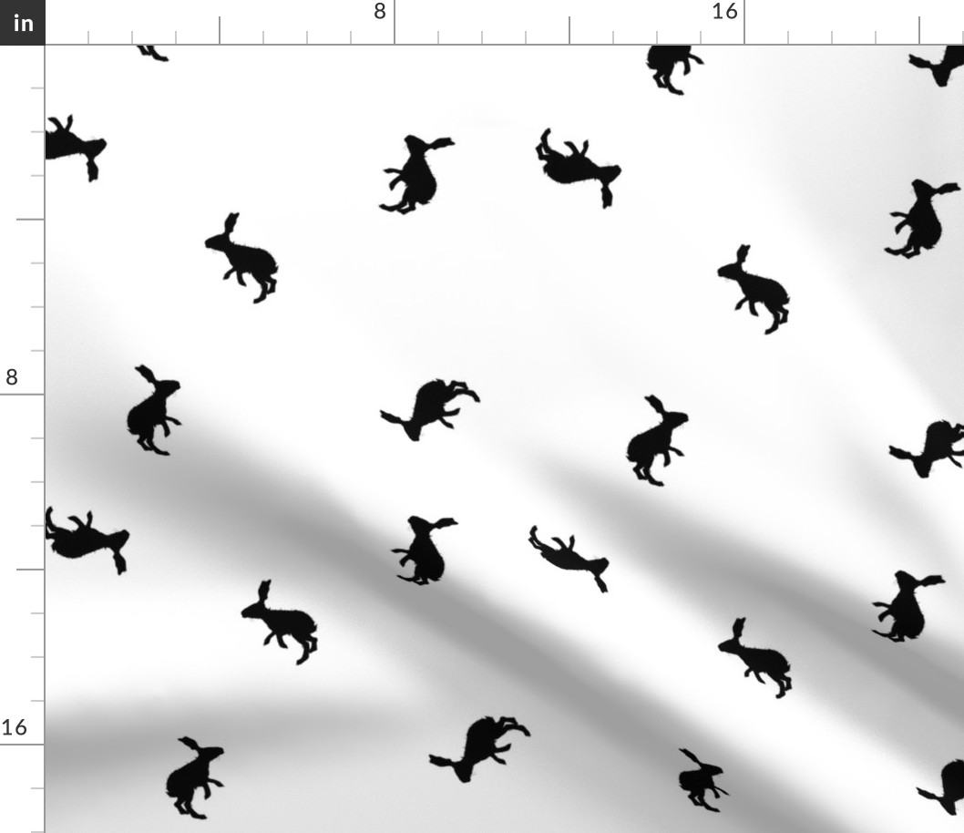 Rabbit Silhouettes