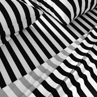 Stripes - Vertical - 1 inch (2.54cm) - Black (#000000) & White (#FFFFFF)