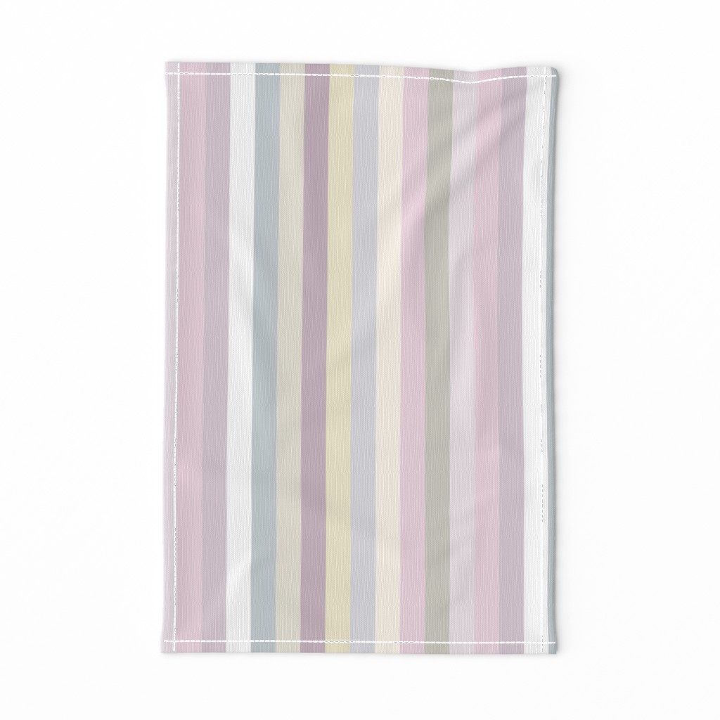 lilac-mauve colorful wide stripes