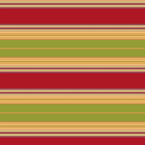 Summer's Farewell Stripes (horizontal)