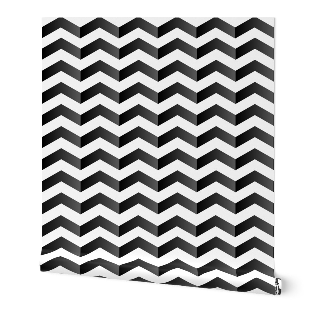 Chevron black and white